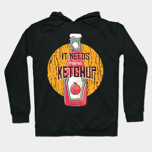 Ketchup Bottle Hoodie by EarlAdrian